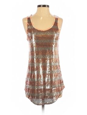 Silence + Noise Urban Outfitters Sequin Tank Top Shirt Women's Size XS